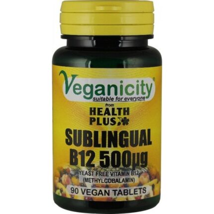 Veganicity Vitamin B12 500 µg 90 tab