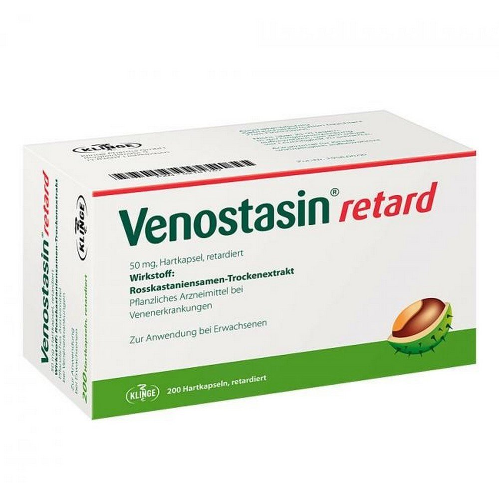 venostasin retard 50 mg hard capsule delayed 200 pcs Venostasin Retard 50 mg Delayed-Release Hard Capsules 200 pcs