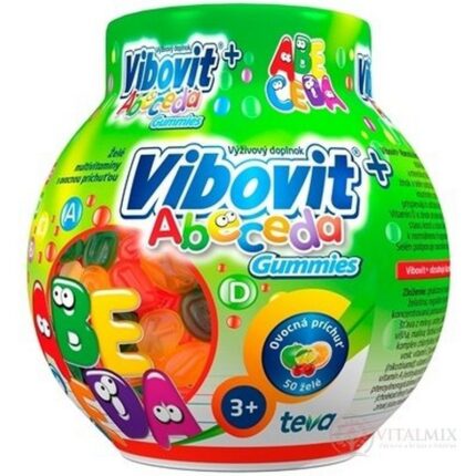 Vibovit + Alphabet Gummies (INNOV.2018) Jellies With Fruit Flavor 1X50 psc