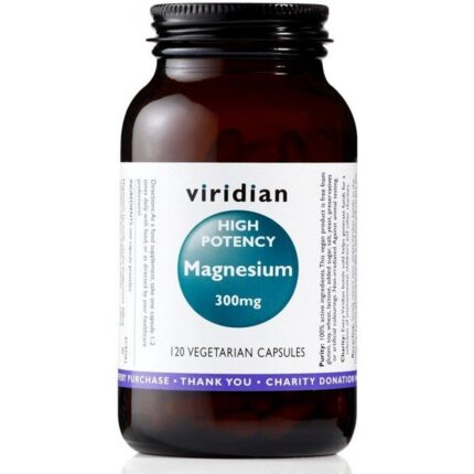 Viridian High potency Magnesium 300 mg 120 cps
