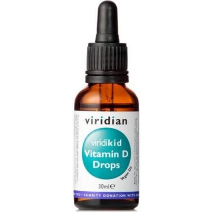 Viridian Viridikid Vitamin D Drops 400 IU 30 ml