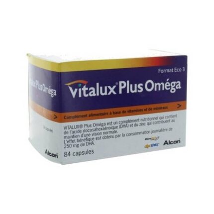 Vitalux Plus Omega – 28 x 3 Capsules