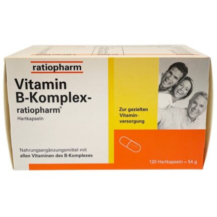 VITAMIN B-Complex Ratiopharm Capsules 120 Pieces