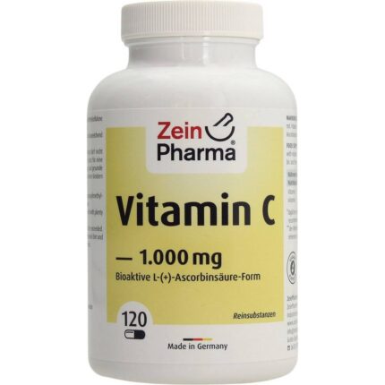 VITAMIN C 1000 mg ZeinPharma Capsules, 120 pcs