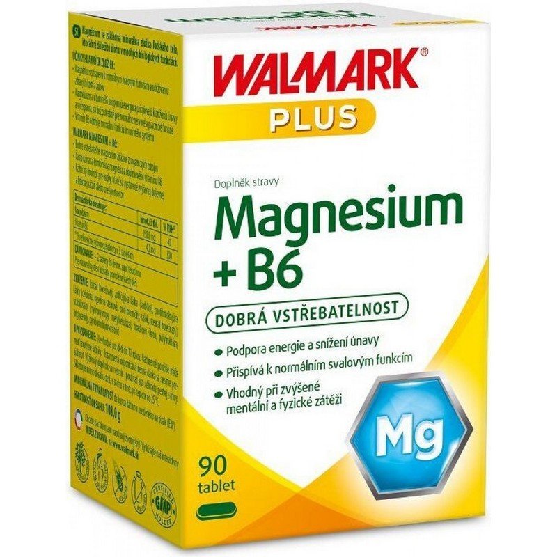 walmark magnesium b6 90 tbl Walmark Magnesium + B6 90 tbl