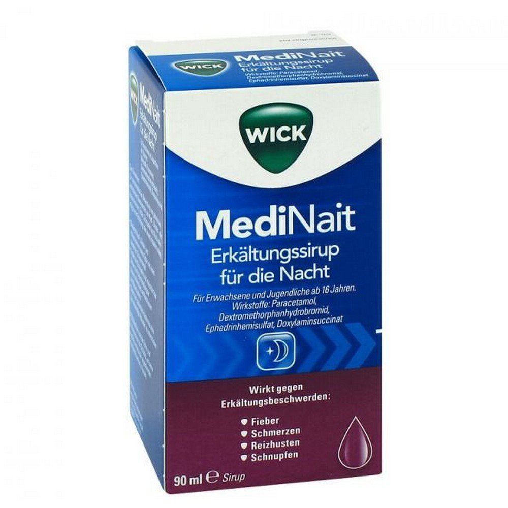 wick medinait cold syrup for the night 90 ml Wick Medinait Cold Syrup for the Night 90 ml