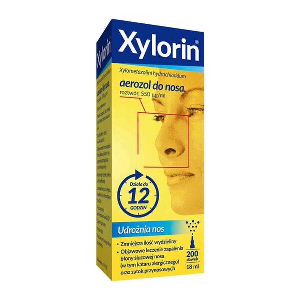xylorin 055 mg ml nasal spray 18 ml Xylorin 0.55 mg/ml nasal spray 18 ml
