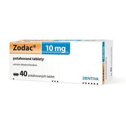Zodac 10 mg film-coated tablets 40 pcs