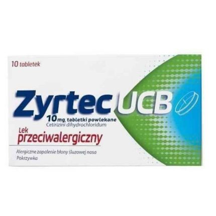Zyrtec UCB 10 mg film-coated tablets 10 pcs